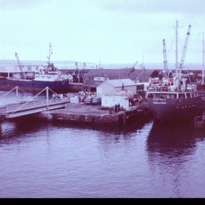 Docking Pauline-S of Georgetown - 1985