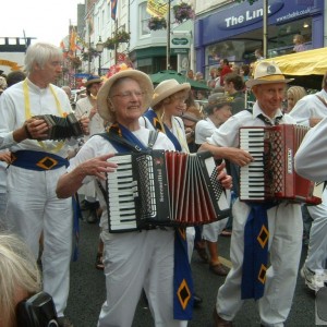 Front of the band gets all the glory! What about the drummers and whistles?