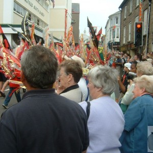 Parade in progress