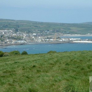 Closer View of Penzance from old Penlee Quarry dump