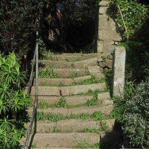 Gulval Churchyard Steps