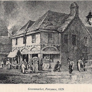 The Greenmarket in 1829