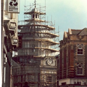 Renovation to dome of Market House