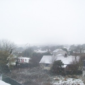 Snow in Goldsithney