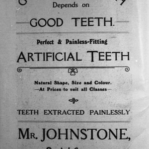 Mr Johnstone the dentist - Morrab Road