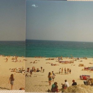 Porthcurno Beach 1990