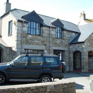 A modern Cornish house