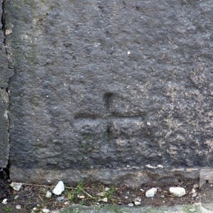 Cross on Stone