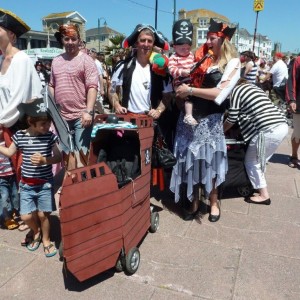 Pirate gathering on the Prom - 26Jun11
