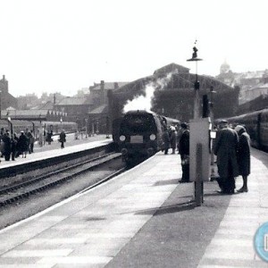 Last steam train to leave Penzance,3 May 1964