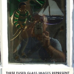 Trepolpen as a Fused Glass Image