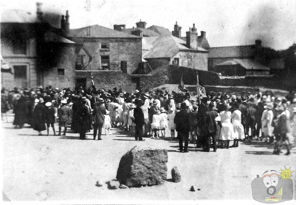 St Just - Midsummer Day 1925 in the Plen-an-gwary