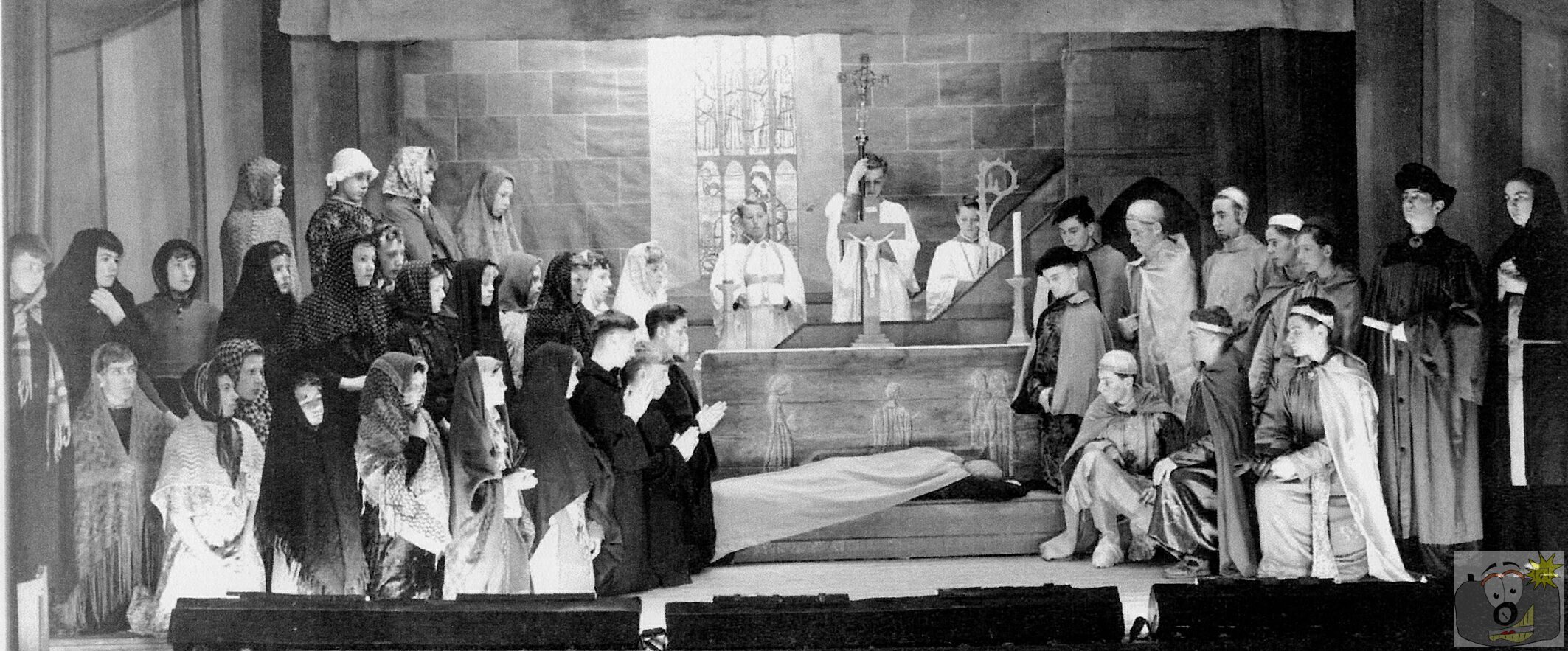 The Cast of Murder in trhe Cathedral 1951