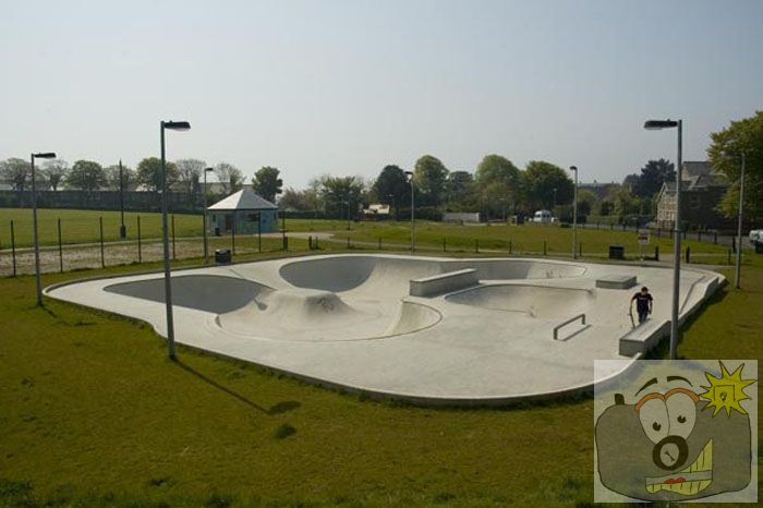 Treneere Skate board park