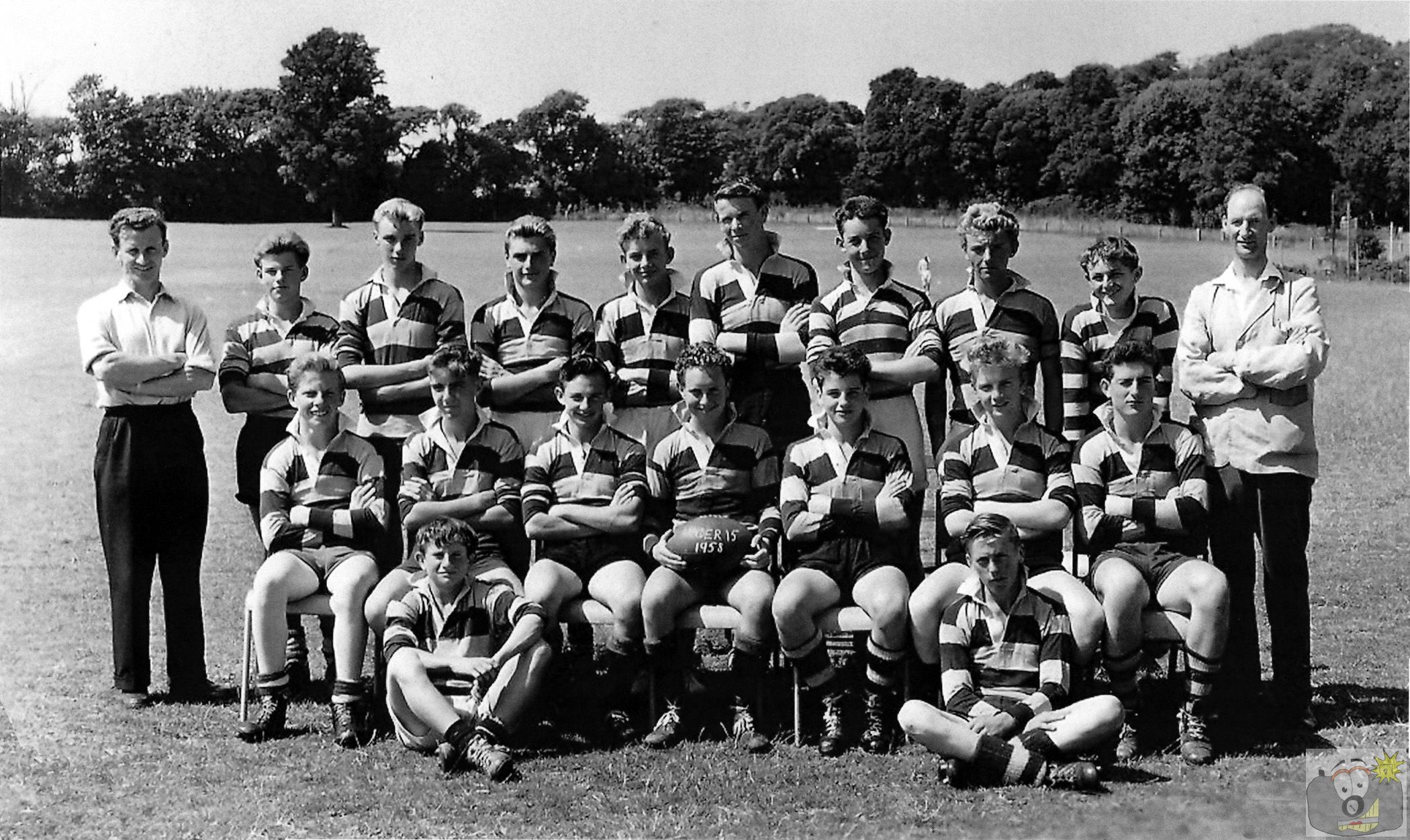 U15 Rugby Team 1958